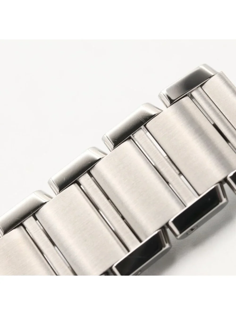Cartier Watch Tank Francaise SM Pink Shell Stainless Steel
